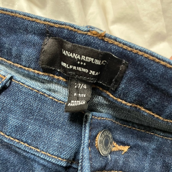 Banana Republic Denim Girlfriend Jeans - Picture 1 of 4